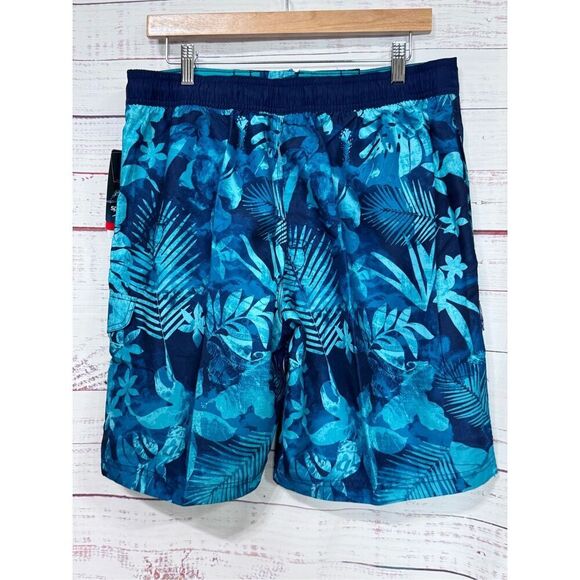 Speedo Men's Sz MEDIUM Stretch Mesh Liner UPF 50+ Board Swim Shorts Swimsuit - Picture 5 of 9